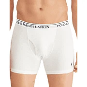 Polo Ralph Lauren Men's 3 Pack Classic White Cotton Boxer Briefs $45 - Image 2 of 2