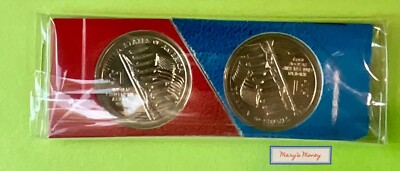 2024 P & D UNCIRCULATED  Native American Dollars in mint plastic 2 coins BU