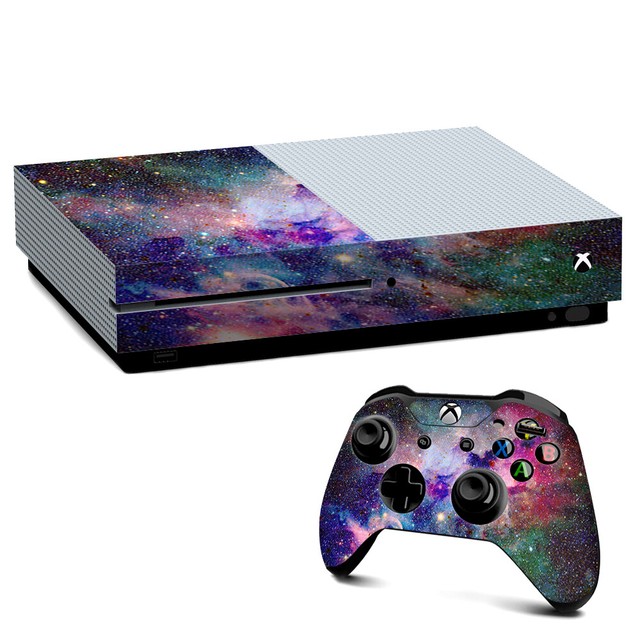Xbox One S Console Skins Decal Wrap ONLY Colorful Space Gasses eBay
