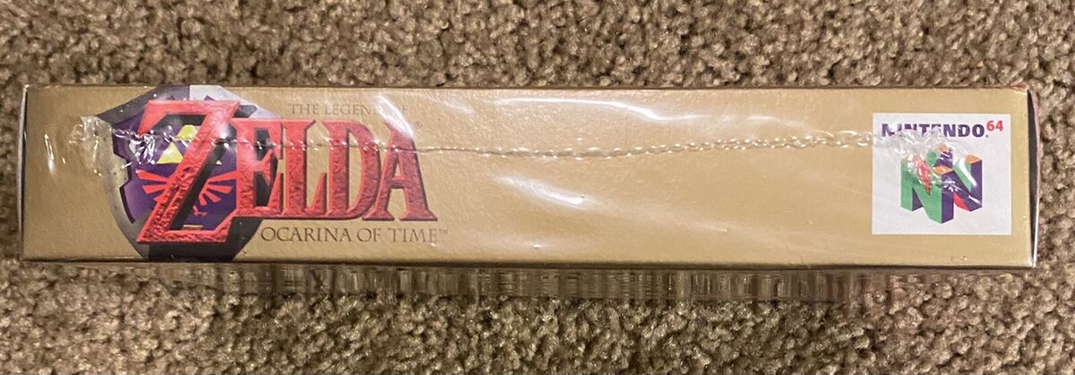 Legend of Zelda: Ocarina of Time - CE N64, 1998 Factory Sealed WATA 9.4 A++  RARE