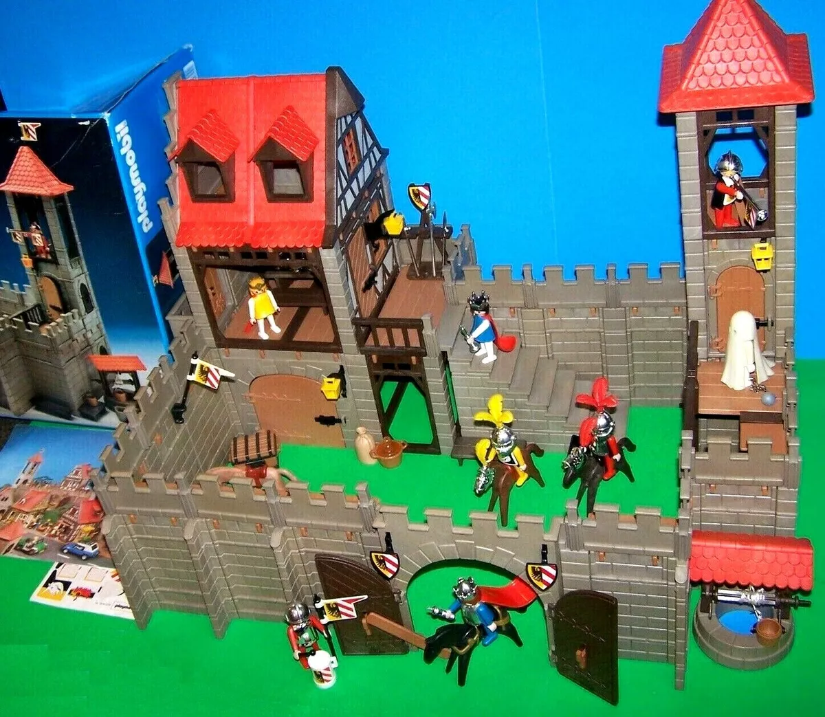 Playmobil 3450 Medieval Knights Castle + Ghost 3317 Instructions | eBay