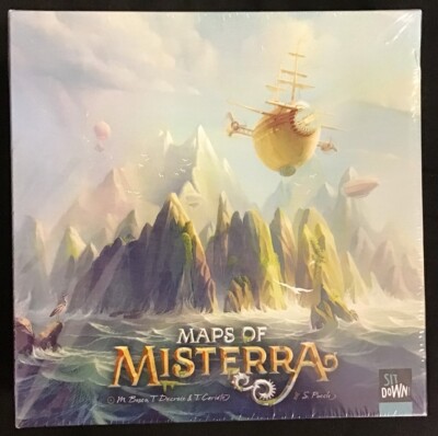 Maps of Misterra ~ Flat River Group ~ New and Factory Sealed ~ OEJ