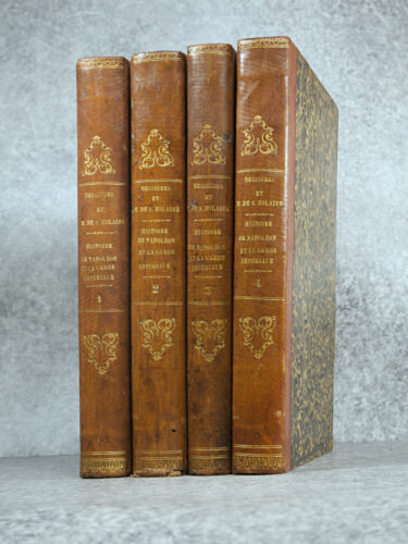 SAINT-HILAIRE. HISTOIRE MILITAIRE DE LA GARDE IMPERIALE. 1848. 2 + 2 VOLUMES. - Photo 1/24