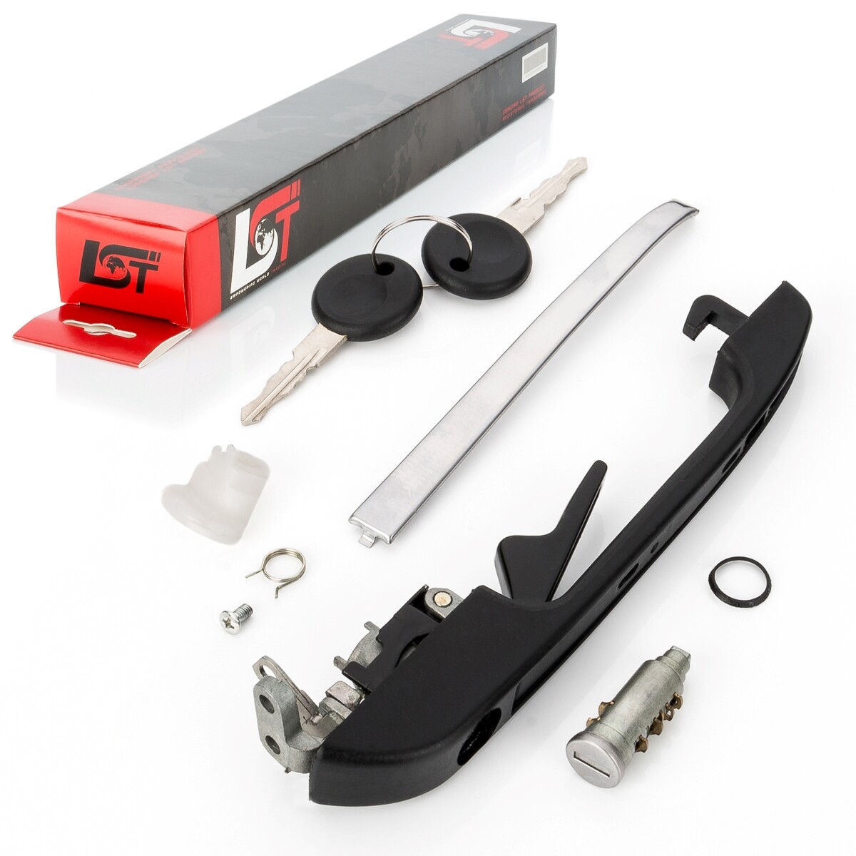 Door Handle with Lock Front Right for AUDI 80 100 AVANT COUPE QUATTRO