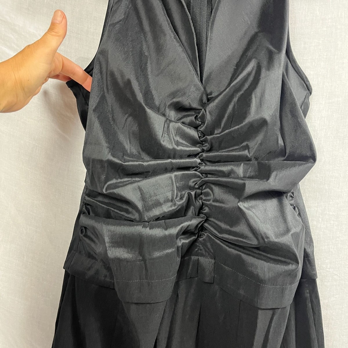 TADASHI SHOJI::ドレス:6[RESALE] Tadashi Shoji Vintage Tuxedo Dress Gown Womens 12 Cocktail