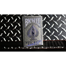 Image of Bicycle Rider Back Cobalt MetalLuxe Card Deck (Blue) Version 2