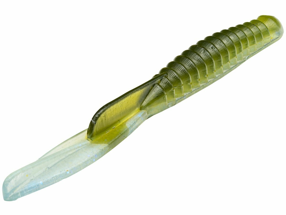 Esche Soft Plastic Strike King KVD Drop Shot 3 1/2 – 9 Pezzi, Profumo Di Caffè E Sale