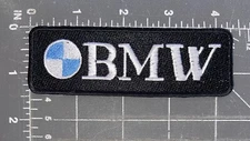 Vintage BMW Patch Bavarian Motor Works Motorcycles Cars Automobiles Bike Germany