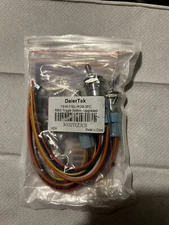 DaierTek Lighted Toggle Switch 12V Waterproof IP67 12 Volt LED Tog TS16-11EL-3pc