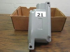 HUBBELL KILLARK FXB-2 3/4" ALUMINUM DEAD END SINGLE GANG ENCLOSURE FREE SHIPPING