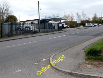 Photo 6x4 Bryngwyn Service Station, Fleur de Lys  Blackwood/Coed Duon Lo c2013