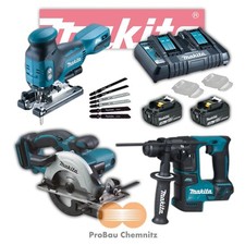 Makita ComboKIT 18V Akku Bohrhammer Handkreis...