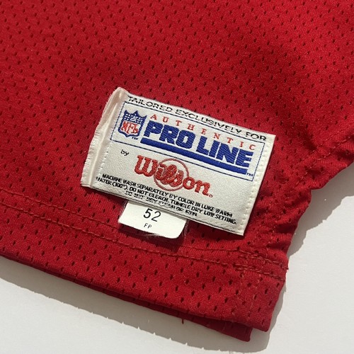 Joe Montana Kansas City Chiefs NFL 75th Wilson Pro Line Wilson Trikot Größe 52 - Bild 5 von 9