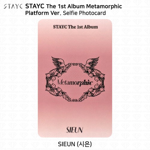 StayC The 1st Album Metamorphic Platform Ver Official Selfie Photocard QR Card - Picture 22 of 60