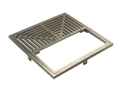 #ad #ad Sioux Chief 861 Series 1 2 in. Square Grate in Nickel Bronze $699.00