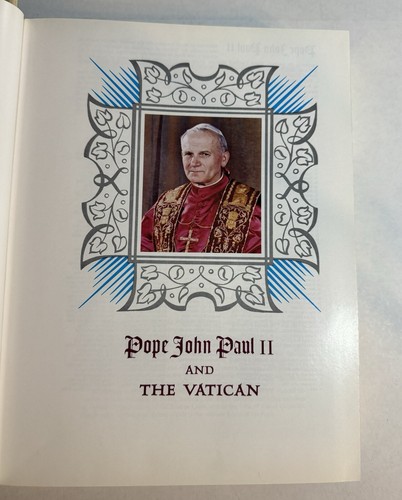 1996 Holy Bible LARGE NAB Catholic Bible Heirloom Edition Pope John Paul Paul II - Picture 16 of 18