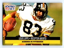 1991 Pro Set Spanish FRESH PULL #205 Louis Lipps