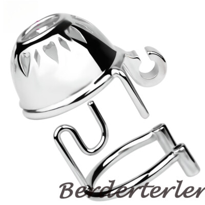 Male Chastity Cage Chastity Belt Hollow Out Lock PA Ring Piercing Device For Men