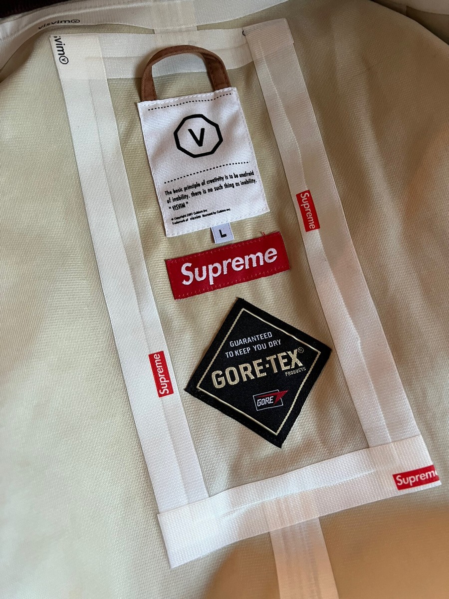 2008 Supreme x Visvim Gore-Tex Tradesman Jacket Large Brown 2008 Supreme x Visvim Gore-Tex Tradesman Jacket Large Brown