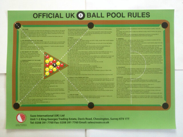 8 Ball Rules