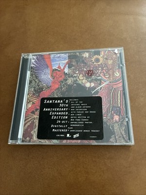 Santana 'Abraxas' 1998 US Remastered CD 30th Anniversary 3 Live Bonus Tracks