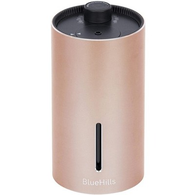 BlueHills Waterless Cordless Car Essential Oil Diffuser -Rose Gold J04