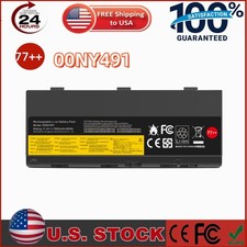 77 Battery for Lenovo Thinkpad P50 P51 P52 Series 00NY492 00NY493 00NY491 90Wh
