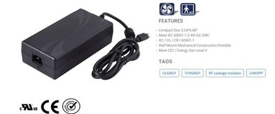 Magic Power MPM-X124-1-5130 Netzteil 19V 6.3A für GE Voluson / Vivid / Logiq