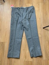 40S/50S VTG DEADSTOCK BUTTON FLY TROUSERS WORK WEAR
