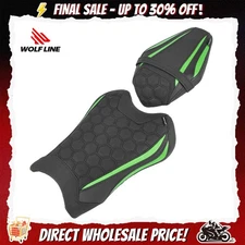 WOLFLINE Rider & Passenger Seat Set for Kawasaki Ninja ZX-10R ZX-10RR 2021-2025