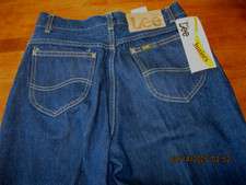 NWT UNION MADE USA Lee Rider Jr Women's Vintage Denim Jeans SZ 11 28X35  Retro