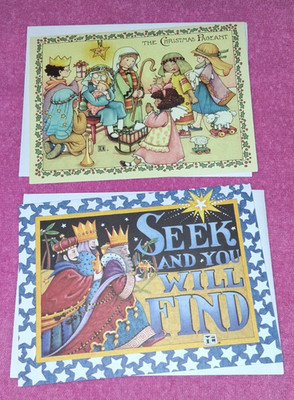 Mary Engelbreit Christmas Cards Nativity Pageant Wise Men Seek And You Will Find