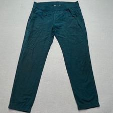 American Giant pants Men's Teal Linen viscose Jogger PlMens Scubs Made in USA
