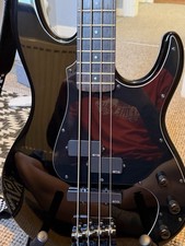 Esp Lt Ap-4 Black Electric Bass Guitar