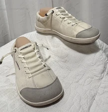 Hobibear Sneakers White Women’s Size 9 EU Sz 40 No Tie Laces Barefoot Minimalist