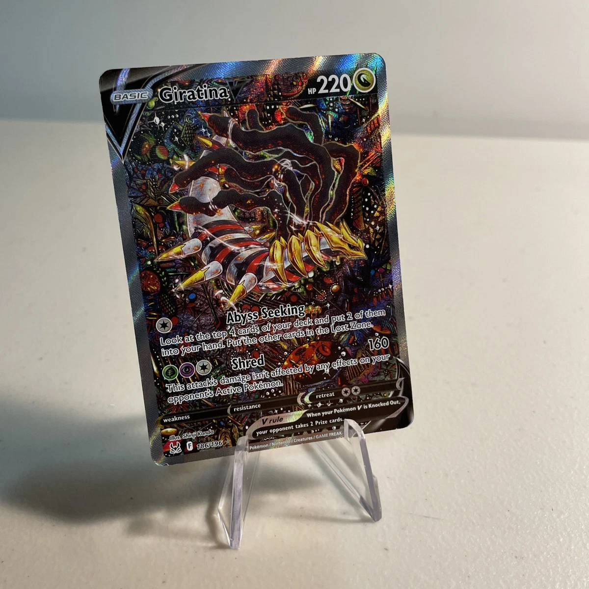 Giratina V 186/196 Swsh11: Lost Origin for sale | eBay