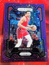 2023-24 Panini Prizm Fast Break Purple Prizm /75 Kevin Knox II #203