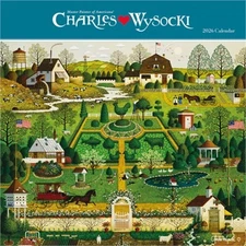 Charles Wysocki, Americana: 7x7 Mini (Calendar)