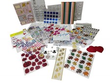 Assorted Decorative Stickers Set For Scrapbooking Journaling  Crafting Projects