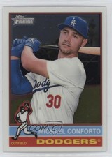 2025 Topps Heritage Chrome Michael Conforto #297 2g8