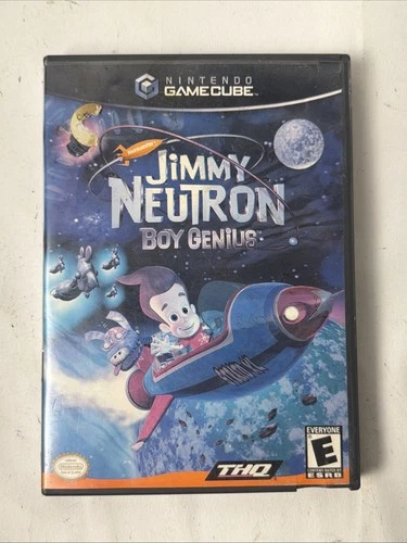 Jimmy Neutron Boy Genius | Nintendo GameCube 2002 | Complete W Manual Tested
