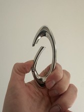 Silver Carabiner - Oakley Y2K Inspired