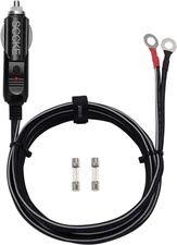 Heavy-Duty 14AWG 20A Male Plug Cigarette Lighter Adapter Power Supply Cord