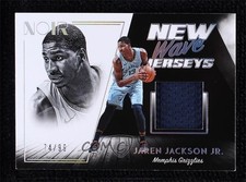 2018-19 Panini Noir New Wave Jerseys 74/99 Jaren Jackson Jr #NW-JJJ oh5