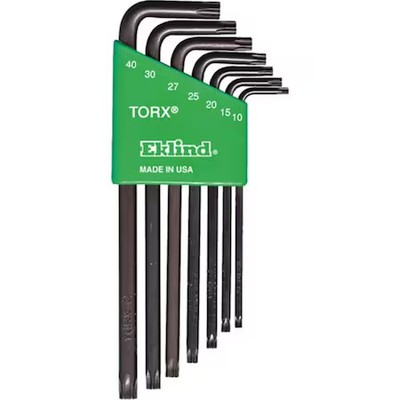 Eklind 10907 7 Piece Torx? L-Shape Torx? Key Set, 10907