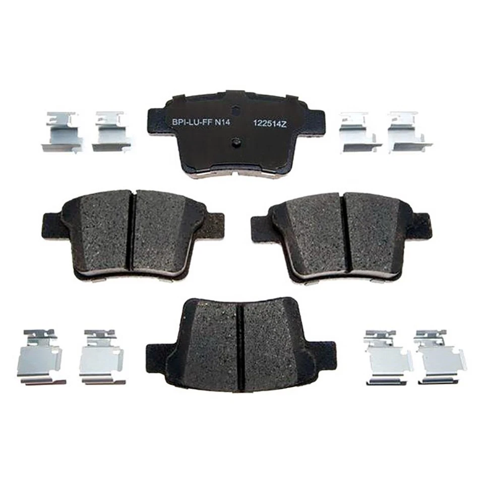 Rotores de freno traseros + accesorios de pastillas de freno de cerámica para Ford Five Hundred 2005-2007 Foto 2 de 4