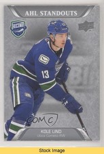 2020-21 Upper Deck AHL Standouts Kole Lind #245 READ ek6