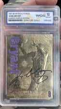 SkyBox 1997-98 Z Force Kobe Bryant Lakers Purple Edition Autographed WCG 10