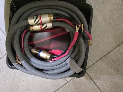 Monster Cable M-Series M2.4s Bi-Wire Lautsprecherkabel   2x 3,05m  (gebraucht)