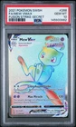 2021 POKEMON SWORD & SHIELD FUSION STRIKE SECRET #268 FULL ART/MEW VMAX PSA 10